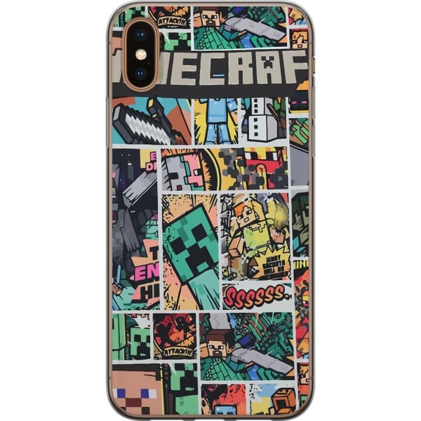 Kompatibel Mobilcover til Apple iPhone XS Minecraft Kunst