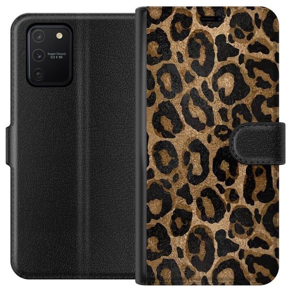 Kompatibelt Lommeboketui til Samsung Galaxy S10 Lite Leopard Luxe Kompatibelt Lommeboketui til Samsung Galaxy S10 Lite Leopard Luxe