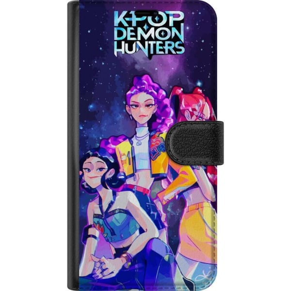 Kompatibelt Lommeboketui til Samsung Galaxy S21 Kpop Demonjegere Idoltrio Kosmisk Romenergi Neonfantasiaura