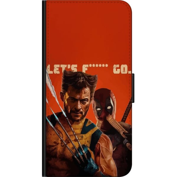 Kompatibel Tegnebogsetui til Motorola Moto G9 Play Deadpool & Wolverine
