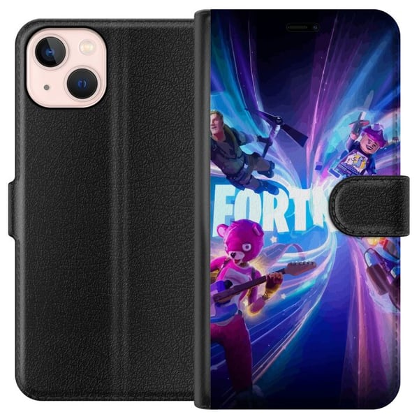 Kompatibelt Lommeboketui til Apple iPhone 13 mini Fortnite Kompatibelt Lommeboketui til Apple iPhone 13 mini Fortnite