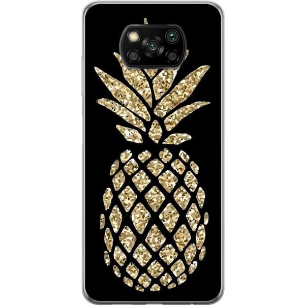 Kompatibel Mobilcover til Xiaomi Poco X3 NFC Ananas