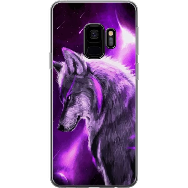 Kompatibelt Mobilskal till Samsung Galaxy S9 Lila Varg Kompatibelt Mobilskal till Samsung Galaxy S9 Lila Varg