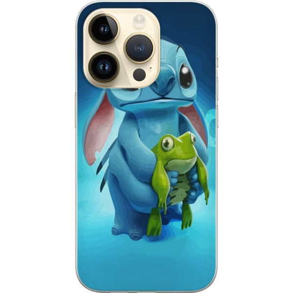 Kompatibel Mobilcover til Apple iPhone 14 Pro Stitch og frøen