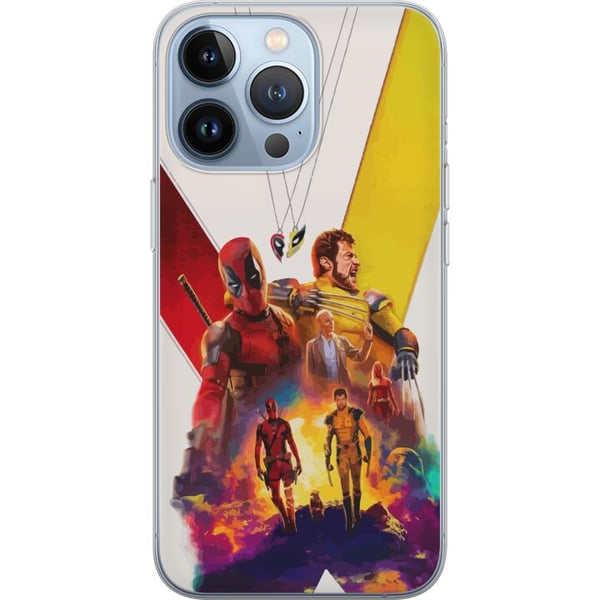 Kompatibelt Mobildeksel til Apple iPhone 13 Pro Wolverine Deadpool Kompatibelt Mobildeksel til Apple iPhone 13 Pro Wolverine Deadpool