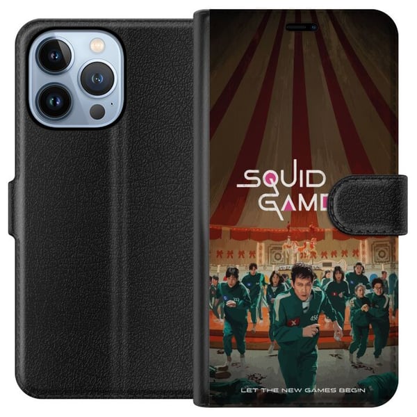 Yhteensopiva Lompakkokotelo Apple iPhone 13 Pro Squid Game 2 - Kevät Yhteensopiva Lompakkokotelo Apple iPhone 13 Pro Squid Game 2 - Kevät