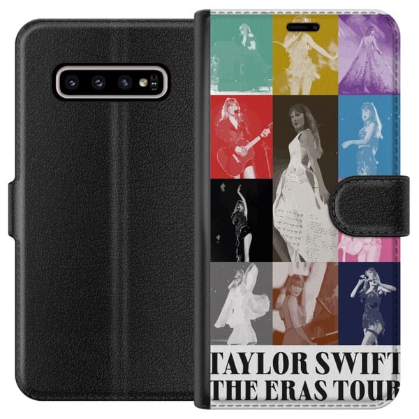Kompatibelt Plånboksfodral till Samsung Galaxy S10+ Taylor Swift