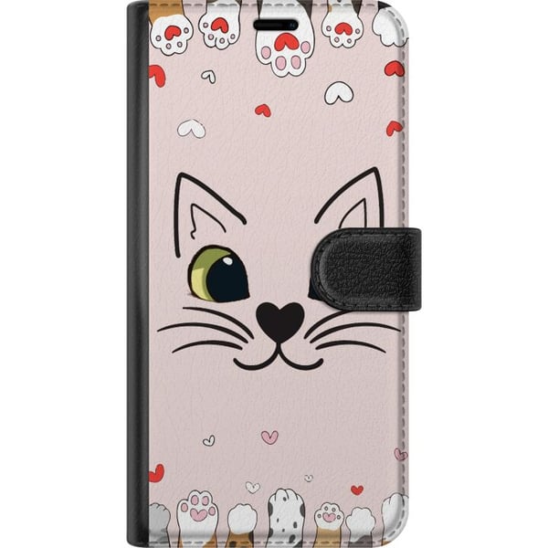 Kompatibel Tegnebogsetui til Apple iPhone 11 Mjooo Katt