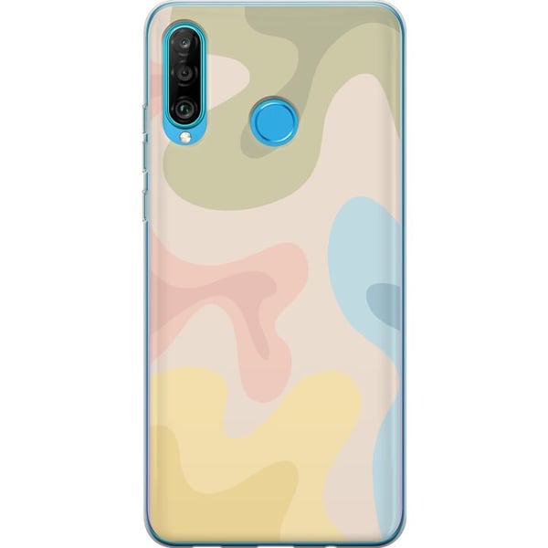 Kompatibelt Mobilskal till Huawei P30 lite Färgskala Kompatibelt Mobilskal till Huawei P30 lite Färgskala