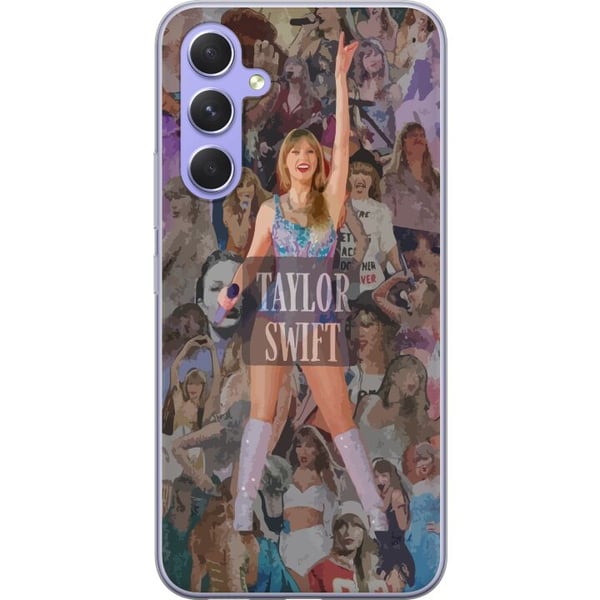 Kompatibelt Mobilskal till Samsung Galaxy A54 Taylor Swift Kompatibelt Mobilskal till Samsung Galaxy A54 Taylor Swift