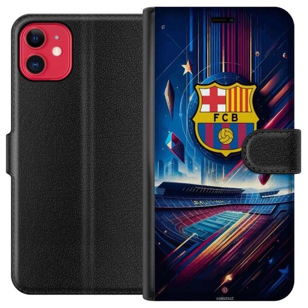 Kompatibel Tegnebogsetui til Apple iPhone 11 FC Barcelona Kompatibel Tegnebogsetui til Apple iPhone 11 FC Barcelona