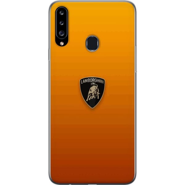 Kompatibelt Mobilskal till Samsung Galaxy A20s Lamborghini