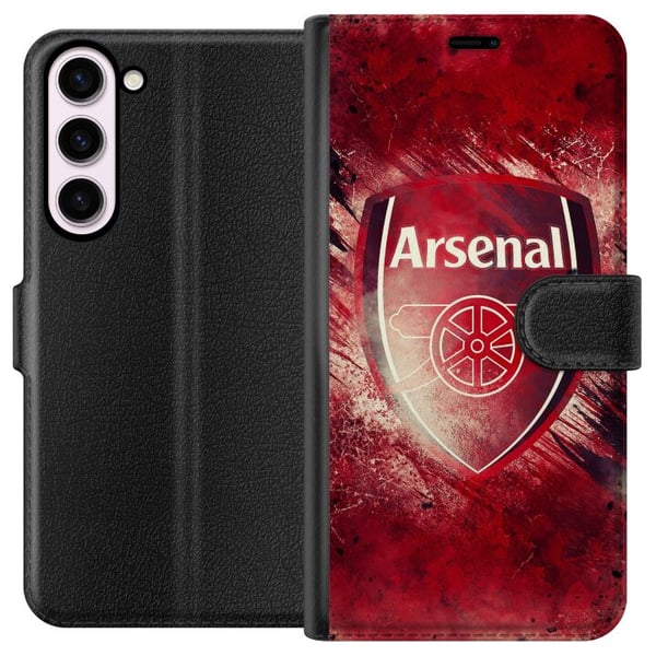 Yhteensopiva Lompakkokotelo Samsung Galaxy S23+ Arsenal Jalkapallo