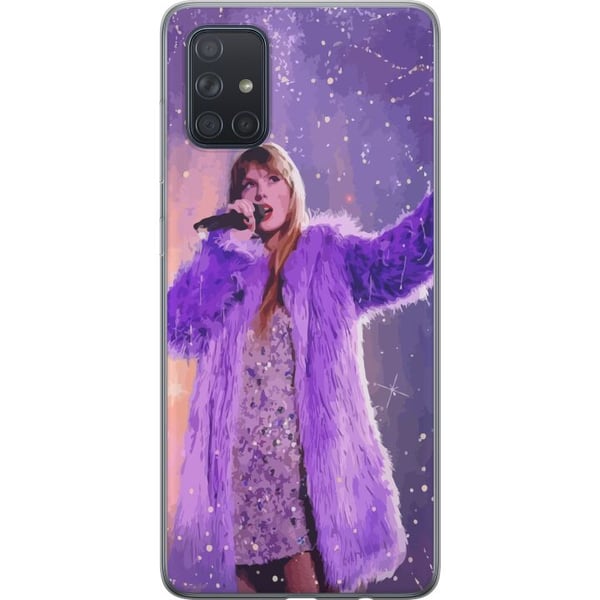 Kompatibelt Mobildeksel til Samsung Galaxy A71 Taylor Swift Kompatibelt Mobildeksel til Samsung Galaxy A71 Taylor Swift