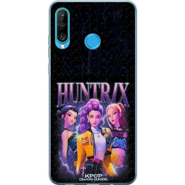 Kompatibelt Mobilskal till Huawei P30 lite Kpop Demon Hunters Huntrix Mira Zoey Rumi anime illustration