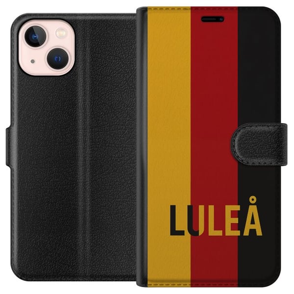 Kompatibelt Lommeboketui til Apple iPhone 13 mini Luleå – Hockey Kompatibelt Lommeboketui til Apple iPhone 13 mini Luleå – Hockey