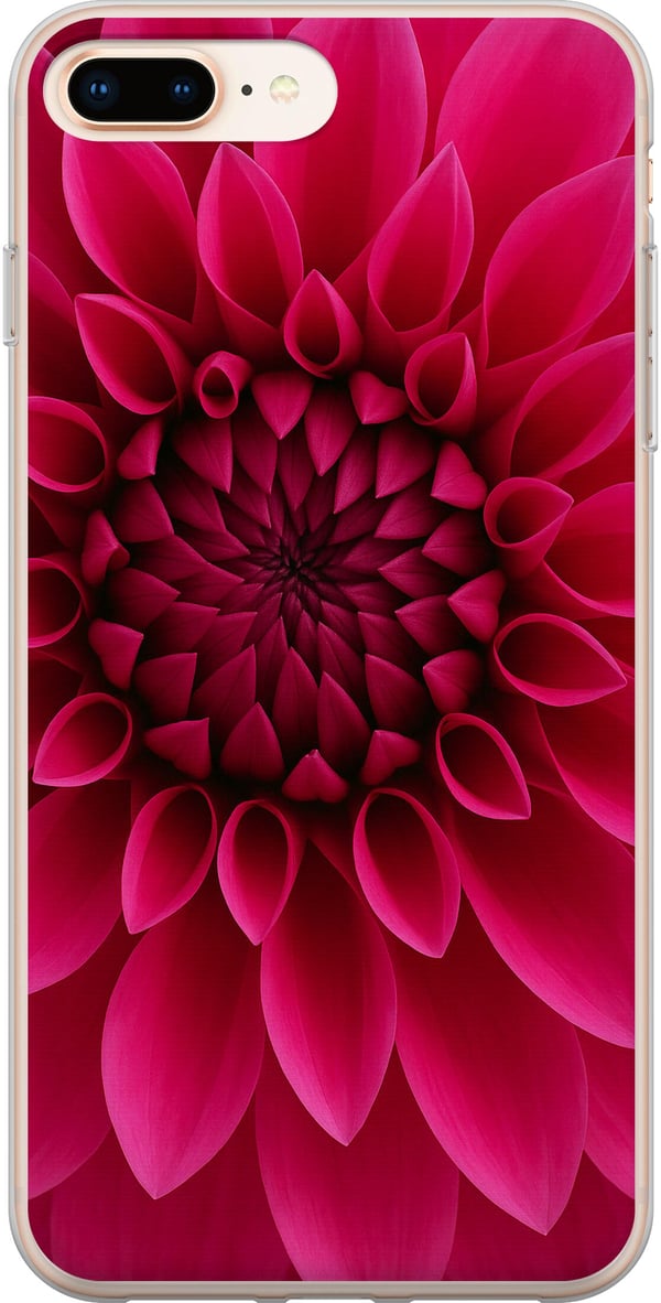Kompatibelt Mobilskal till Apple iPhone 8 Plus Rosecore