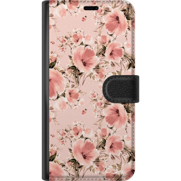 Kompatibelt Plånboksfodral till Samsung Galaxy S8 Blommor
