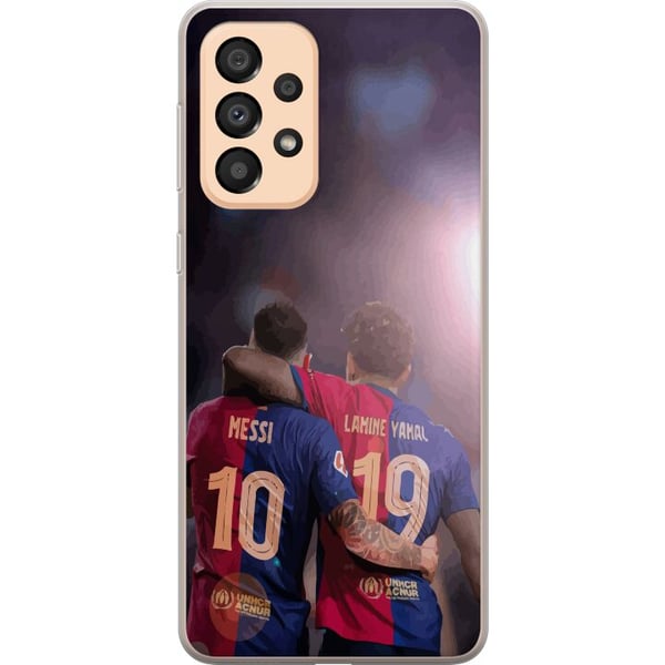 Yhteensopiva Puhelinkuori Samsung Galaxy A33 5G Lamine Yamal VS Messi