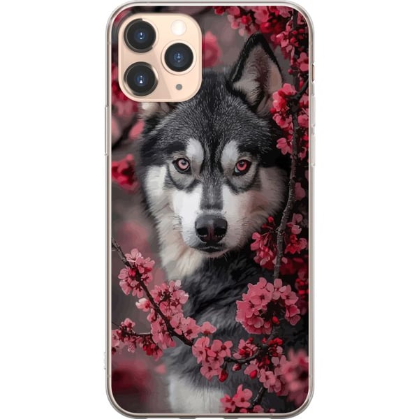 Kompatibel Mobilcover til Apple iPhone 11 Pro Ulv Røde øjne Dyr Fantasy Mørk