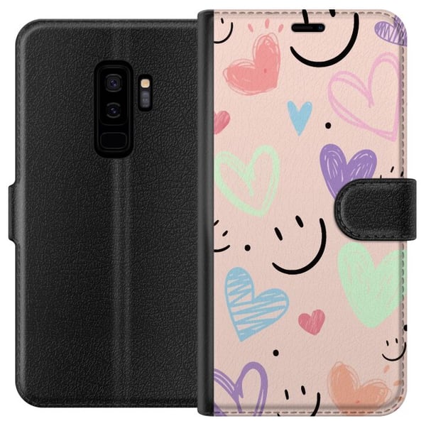 Kompatibelt Plånboksfodral till Samsung Galaxy S9+ Glatt mönster