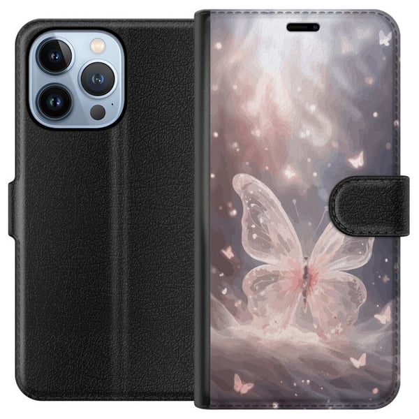 Yhteensopiva Lompakkokotelo Apple iPhone 13 Pro Perhonen