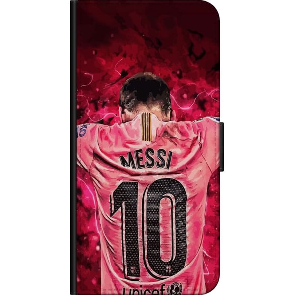 Kompatibel Tegnebogsetui til Samsung Galaxy A20s Messi