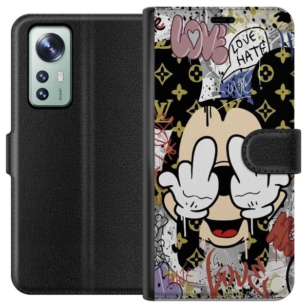 Kompatibel Tegnebogsetui til Xiaomi 12 Mickey Mouse