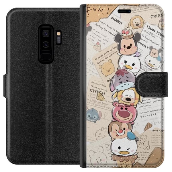 Kompatibelt Plånboksfodral till Samsung Galaxy S9+ Disney Characters Pixar Marvel Princess
