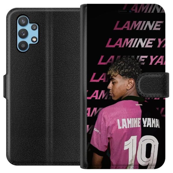Kompatibelt Plånboksfodral till Samsung Galaxy A32 5G Lamine Yamal Kompatibelt Plånboksfodral till Samsung Galaxy A32 5G Lamine Yamal