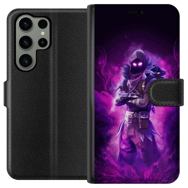 Kompatibel Tegnebogsetui til Samsung Galaxy S23 Ultra Fortnite