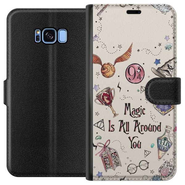 Kompatibelt Plånboksfodral till Samsung Galaxy S8 Harry Potter Kompatibelt Plånboksfodral till Samsung Galaxy S8 Harry Potter