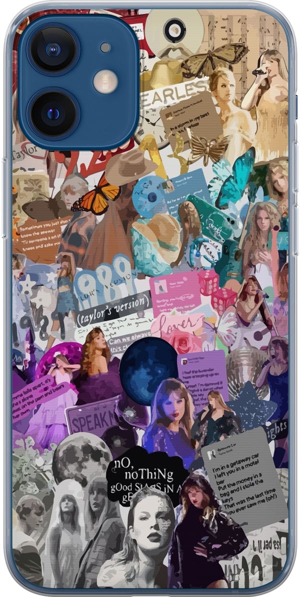 Yhteensopiva Puhelinkuori Apple iPhone 12 Taylor Swift
