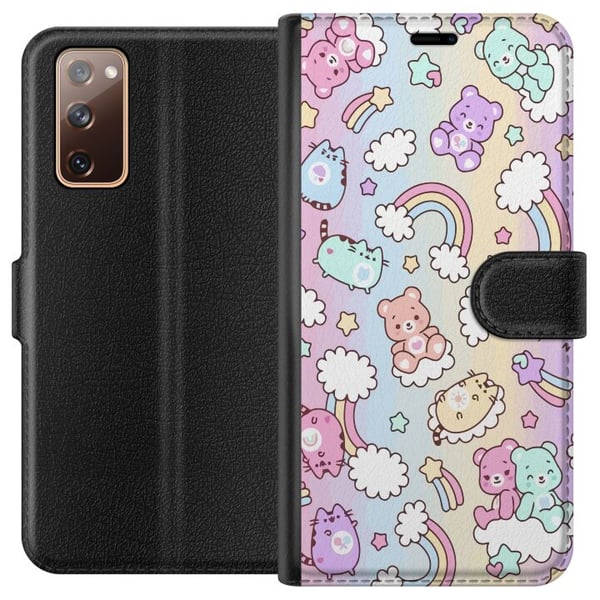 Kompatibel Tegnebogsetui til Samsung Galaxy S20 FE Kawaii