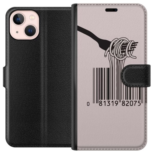 Kompatibelt Lommeboketui til Apple iPhone 13 mini Pasta Kode Kompatibelt Lommeboketui til Apple iPhone 13 mini Pasta Kode