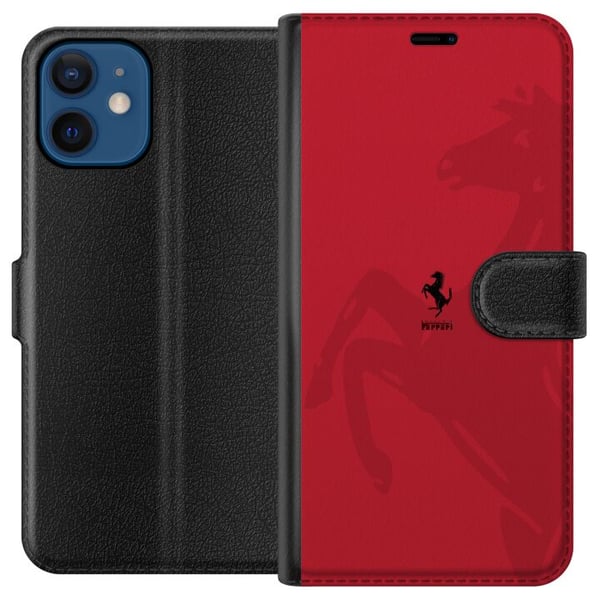 Yhteensopiva Lompakkokotelo Apple iPhone 12 mini Ferrari