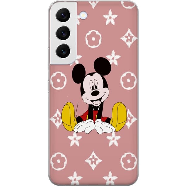 Kompatibelt Mobilskal till Samsung Galaxy S22 5G Mickey Mouse Kompatibelt Mobilskal till Samsung Galaxy S22 5G Mickey Mouse