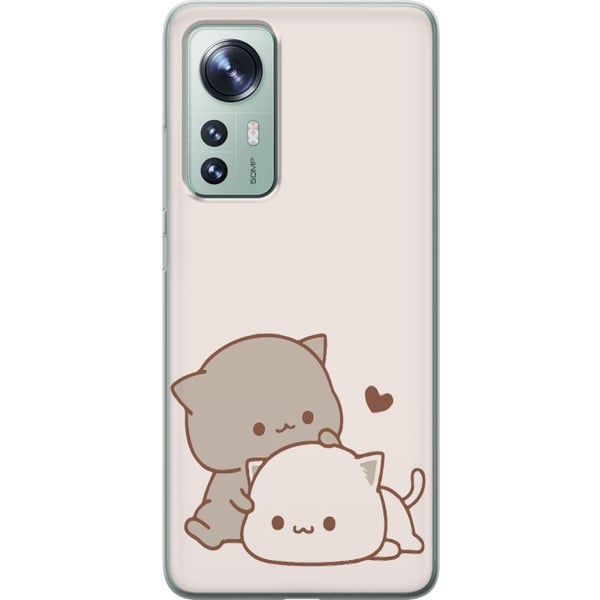 Kompatibel Mobilcover til Xiaomi 12 Kawaii Søde Katte