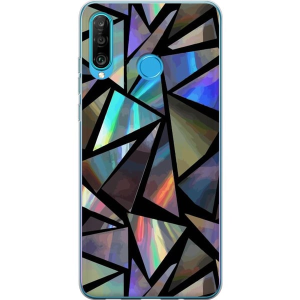 Kompatibel Mobilcover til Huawei P30 lite 3D Reflektion