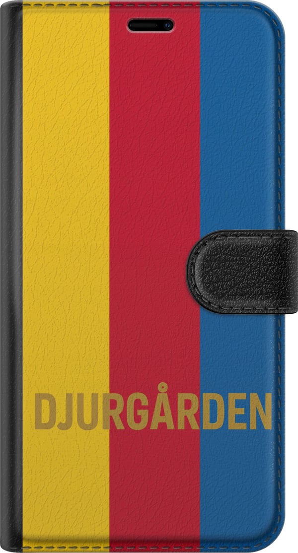 Kompatibelt Plånboksfodral till Samsung Galaxy A52s 5G Djurgården – fotboll