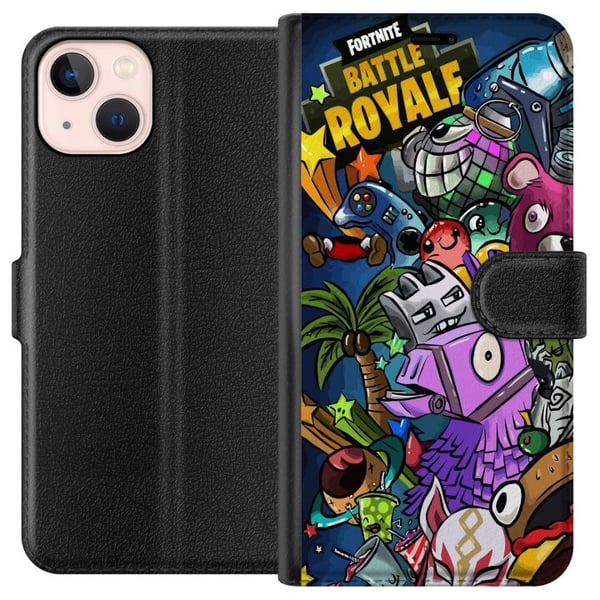 Kompatibel Tegnebogsetui til Apple iPhone 13 mini Minecraft