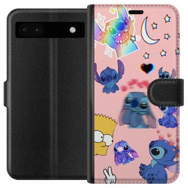 Yhteensopiva Lompakkokotelo Google Pixel 6a Stitch