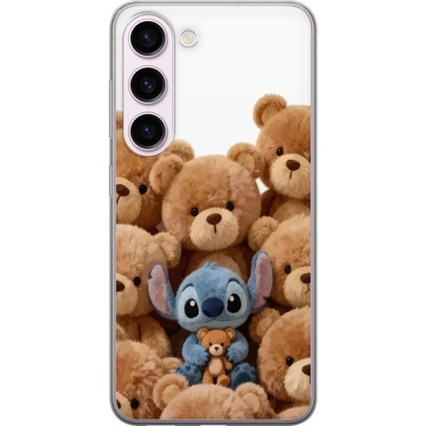 Kompatibel Mobilcover til Samsung Galaxy S23 Sød og tryg illustration med en fantasifigur omgivet af bamser i varm stil Kompatibel Mobilcover til Samsung Galaxy S23 Sød og tryg illustration med en fantasifigur omgivet af bamser i varm stil