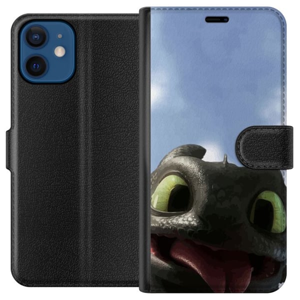 Yhteensopiva Lompakkokotelo Apple iPhone 12 mini Kuinka kouluttaa lohikäärmeesi