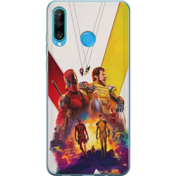 Kompatibel Mobilcover til Huawei P30 lite Wolverine Deadpool