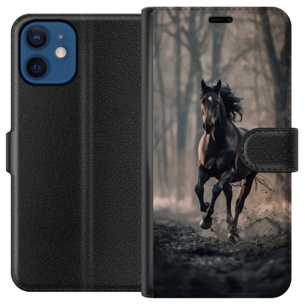 Kompatibelt Lommeboketui til Apple iPhone 12 Springende Hest