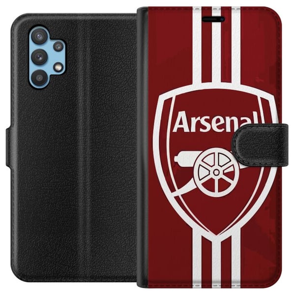 Kompatibelt Plånboksfodral till Samsung Galaxy A32 5G Arsenal Kompatibelt Plånboksfodral till Samsung Galaxy A32 5G Arsenal