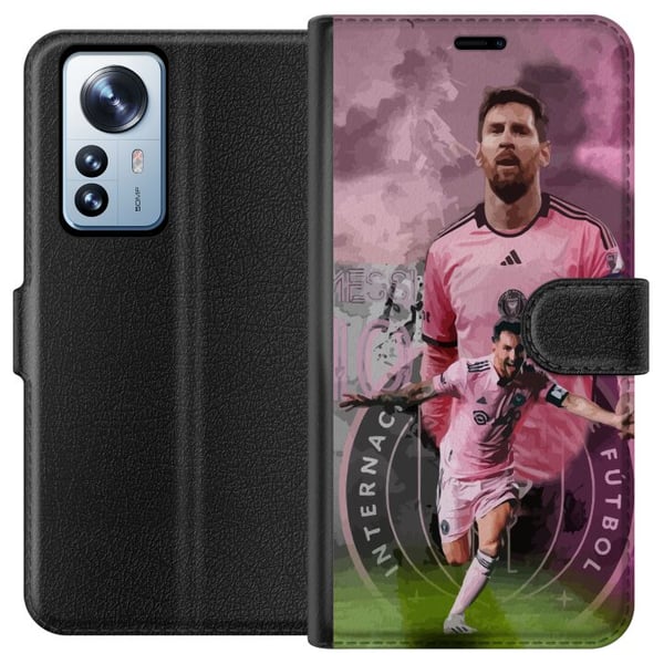 Yhteensopiva Lompakkokotelo Xiaomi 12 Pro Messi