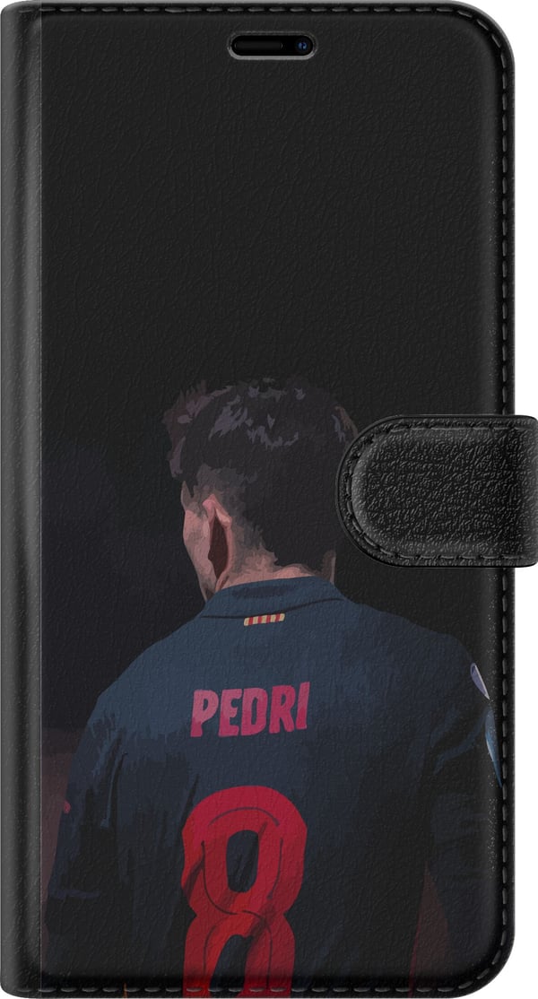 Kompatibel Tegnebogsetui til Apple iPhone X Pedri FC Barcelona Fodbold Spansk Midtbanespiller Mål Sportsmotivation Fans Børn Ungdom