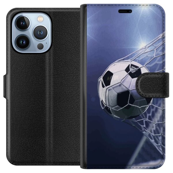 Yhteensopiva Lompakkokotelo Apple iPhone 13 Pro Jalkapallo Nopeus Verkko Urheilu Ottelu Peli
